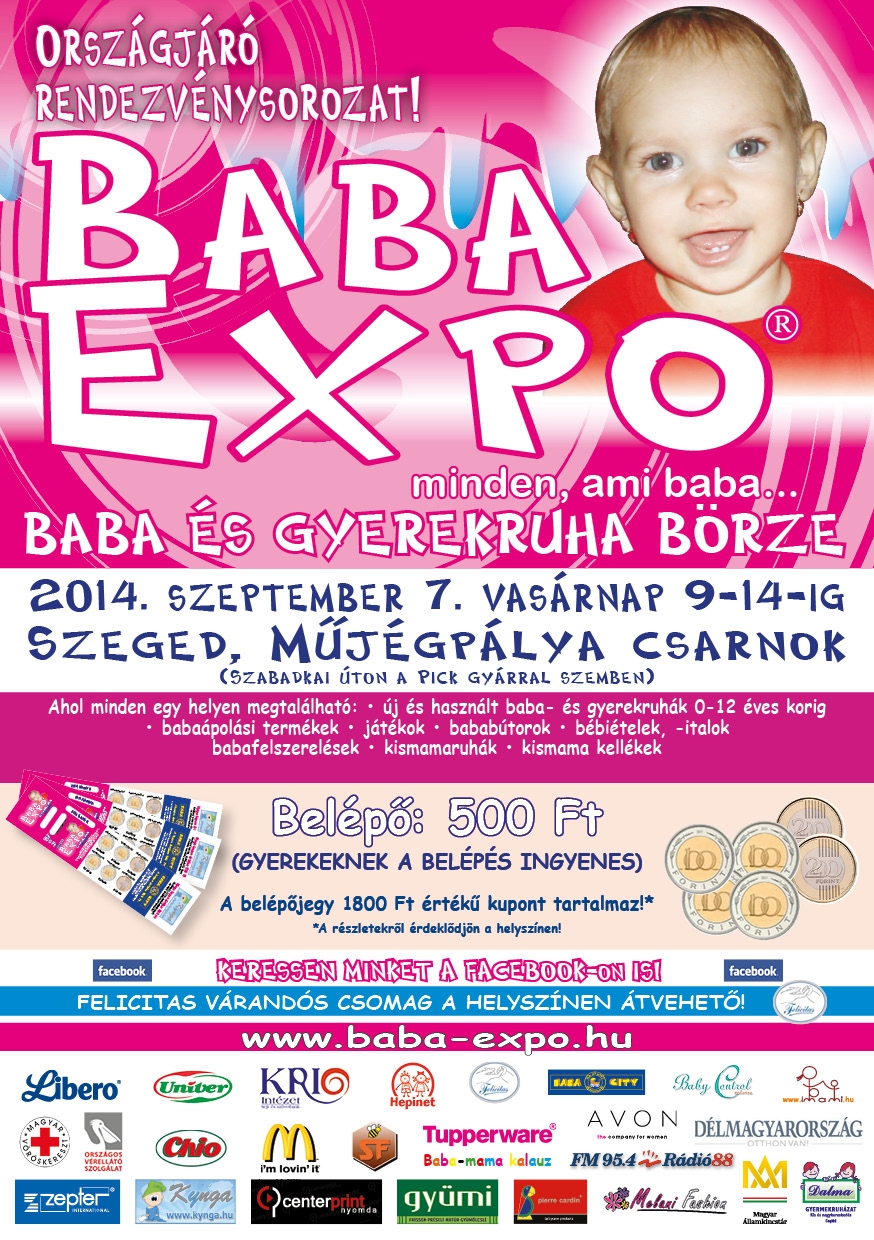 Baba Expo Szeged Krio Belépőjegy