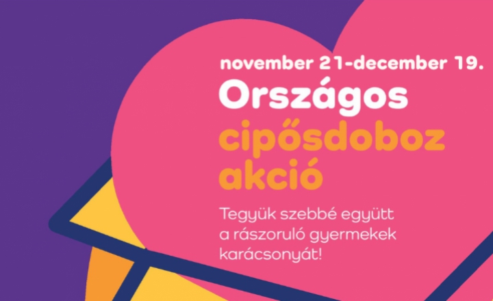 Cipősdoboz akció  2025. november 21-december 19.