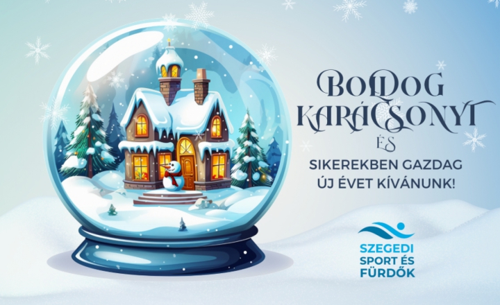 Létesítményeink ünnepi nyitvatartása december 13. és január 2. között