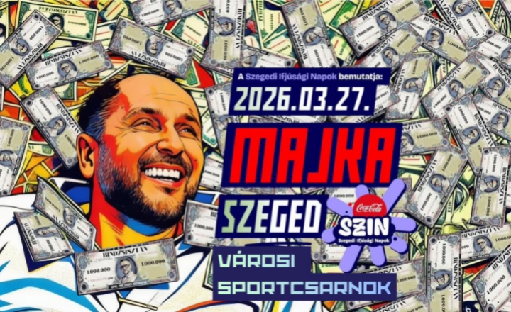 Majka koncert március 27-én a Városi Sportcsarnokban