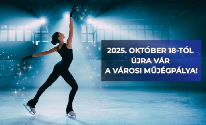 Október 18-tól újra vár a Városi Műjégpálya