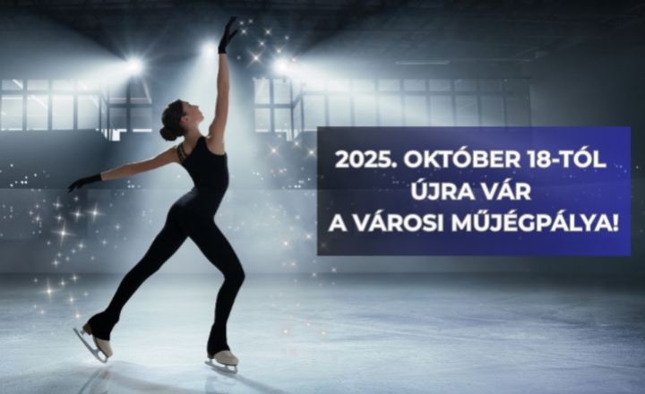 Október 18-tól újra vár a Városi Műjégpálya