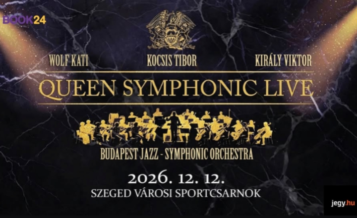 Queen Symphonic Live a Városi Sportcsarnokban december 12-én