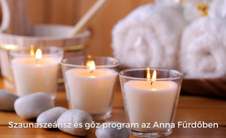 Szaunaszeánszok és gőz programok az Anna Fürdőben március 19-23.