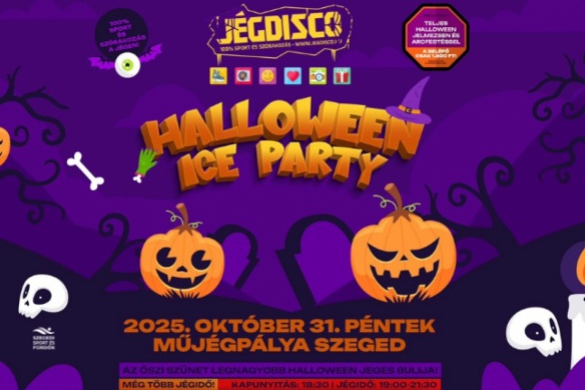 Halloween Ice Party - Jégdisco
